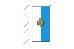 San Marino Hängefahne