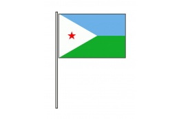 Dschibuti Hissflagge