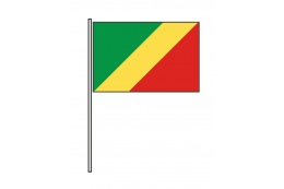 Kongo (Republik-) Hissflagge