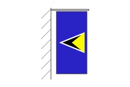 St. Lucia Hängefahne