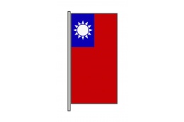 Taiwan Hochformatfahne